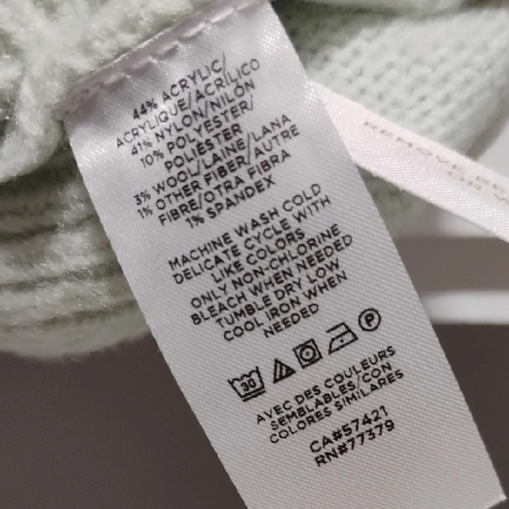 SALE! NWT Ann Taylor Light Green Fair Isle Mock Neck Sweater Fits Bigger (X2) - Picture 8 of 9